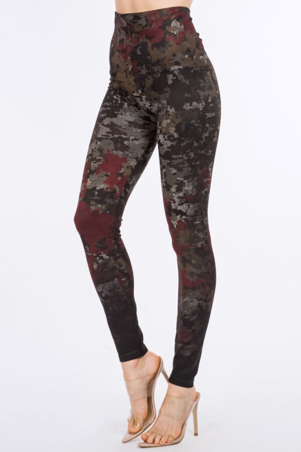 M. Rena Tummy Control Camouflage Leggings